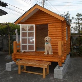 ログペットハウス 1550型 スタンダード犬小屋 大型犬 中型犬 小型犬